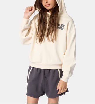 Sweat à capuche - Billieblush - Craie