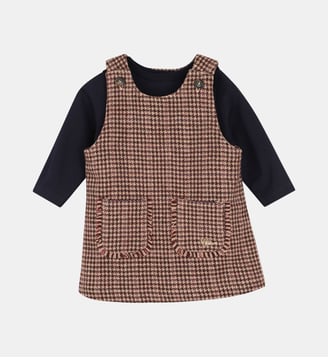 Ensemble robe et tee-shirt - Chloe Kids - Beige marron
