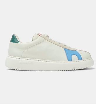 Sneaker Runner K21 Twins cuir - Camper - Blanc multicolore