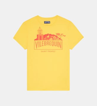 T-shirt en coton organique City - Vilebrequin - Soleil