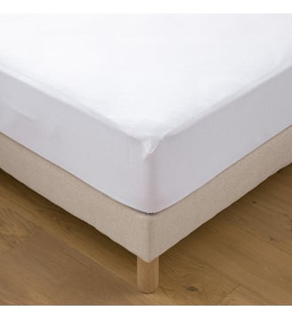 Protège-matelas, en molleton absorbant premium - La Redoute Interieurs - Blanc