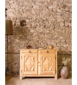 Buffet en chêne Gilbert N°1859- Produit chiné - Debongout - Bois clair