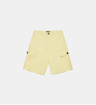 Short cargo avec logo imprimé - Dsquared2 - Citron
