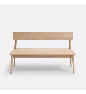 Banc d'entrée en chêne massif Natéo - La Redoute Interieurs - Naturel
