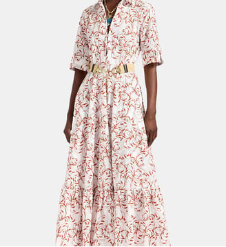 Robe San Pietro Fern White - La DoubleJ - Blanc