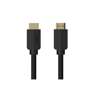 Câble HDMI 2.0/18Gbps 1M Noir - Essentiel B - Noir