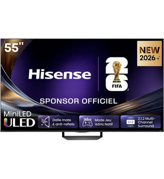 TV Mini LED 55U7S PRO (2026) 55" (139 cm) Hisense