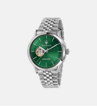 Montre automatique Epoca Vert R8823118019 - Maserati - Argenté