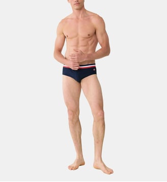 Slip de bain indigo - Le Slip Francais - Bleu