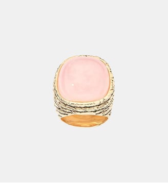 Bague quartz rose - Aurélie Bidermann - Rose
