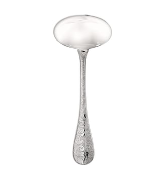 Cuillère à sauce en métal argenté - JARDIN D'EDEN - Christofle - Argent