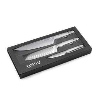 Set 3 couteaux de cuisine Sabatier Trompette