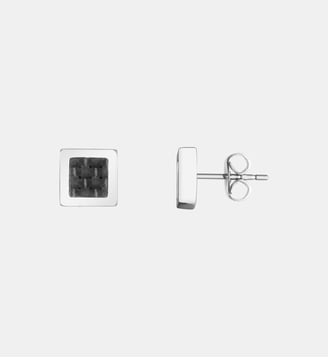 Boucles d'oreilles clous Cédric en Acier 316L - Phebus - Acier