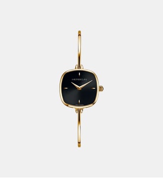 Montre Fil Noir 17207BP14 - Herbelin - Doré