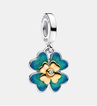 Charm Pendant My Pandora 2025 Trèfle Pivotant - Pandora - Bicolor