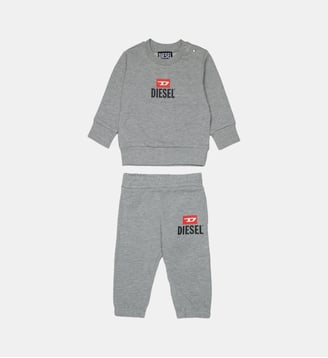 Survêtement avec logo - Diesel Kids - Gris