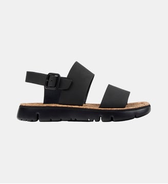 Sandales Oruga cuir - Camper - Noir