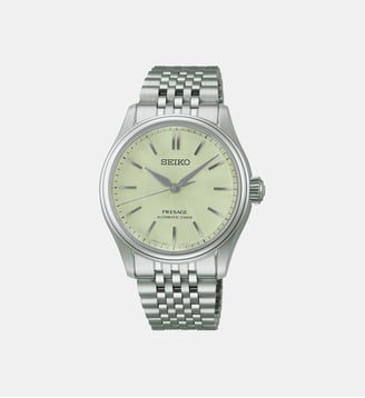 Montre automatique Presage Vert menthe HCC002J1 - Seiko - Argenté