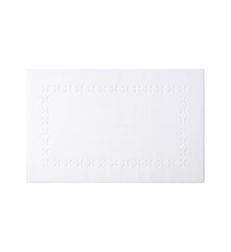 Tapis de bain  en coton - Yves Delorme - Blanc