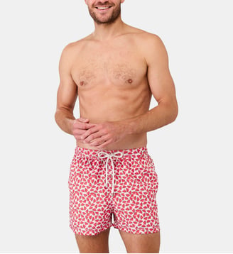 Short de bain - Pastèque - Arthur - Rouge