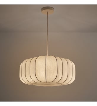 Suspension L45 x H23 cm - La Redoute Interieurs - Blanc