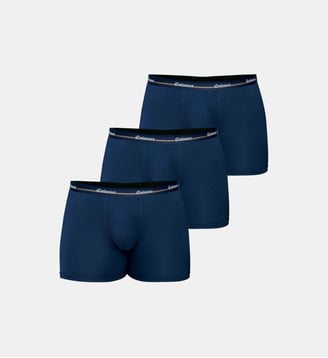 Boxers, lot de 3, grandes tailles, SELECT - Eminence - Bleu marine