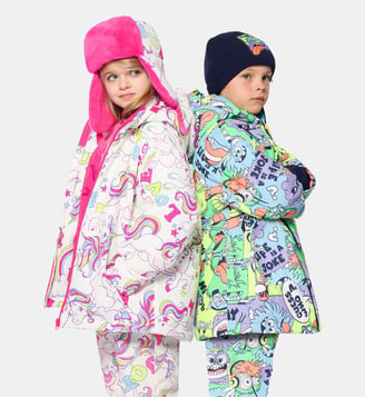 Parka de ski - Billieblush - Multicolore
