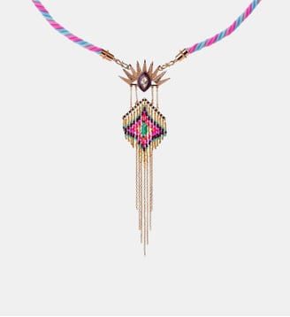 Collier en cordon avec pendentif et perles COLOMBO - Hipanema - Multicolore