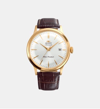 Montre automatique Bambino Blanc RA-AC0028S30B - Orient - Doré