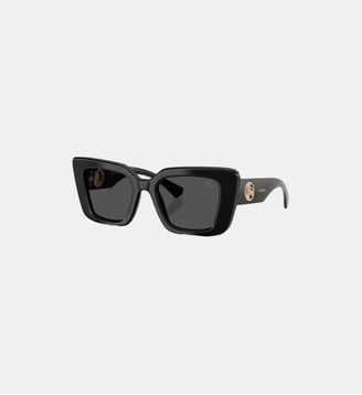 Lunettes de soleil Œil de chat BE4476 - Burberry - Noir