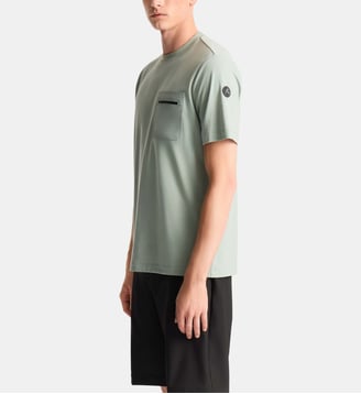 T-shirt rivio col rond coupe ajustée Fusalp