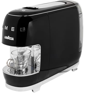Cafetière à dosette Smeg noire - Lavazza - Noir
