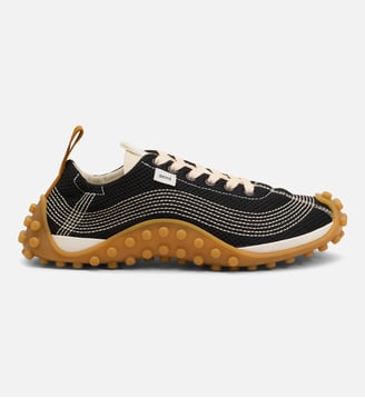 Sneakers Mirage unisexes en Mesh - AMI Paris - Noir et ivoire