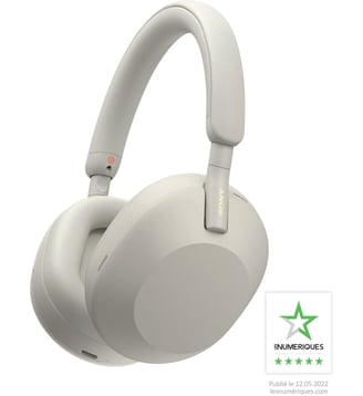 Casque WH-1000XM5 Argent Sony