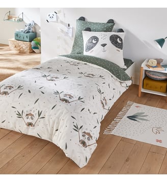 Housse de couette coton - La Redoute Interieurs - Kaki