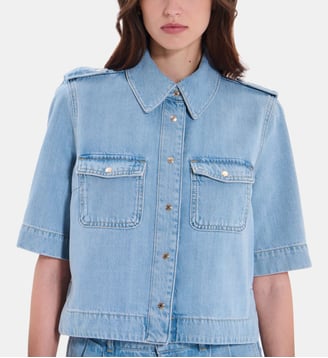 Chemise Celeste Bleu Ciel - Zapa - Bleu ciel