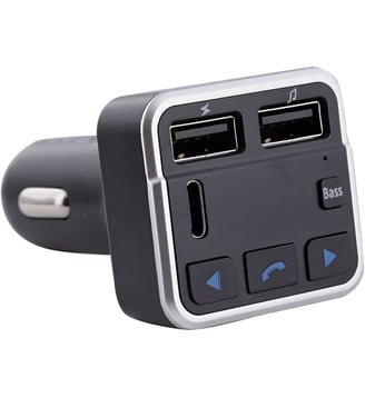 Transmetteur FM FM Bluetooth 4.2 avec kit mains libres - TNB - Multicolore