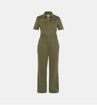 Combinaison manches courtes army - Schott - Kaki