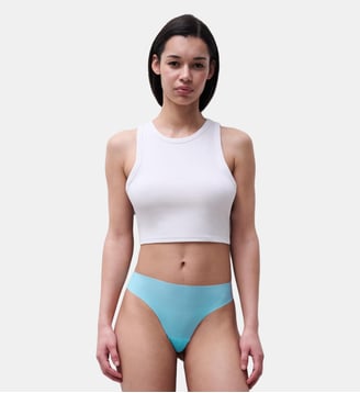 String invisible - Chantelle - Bleu clair