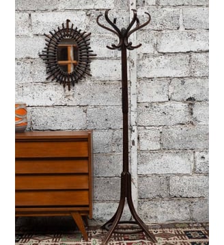 Porte-manteau Baumann Max N°394- Produit chiné - Debongout - Marron