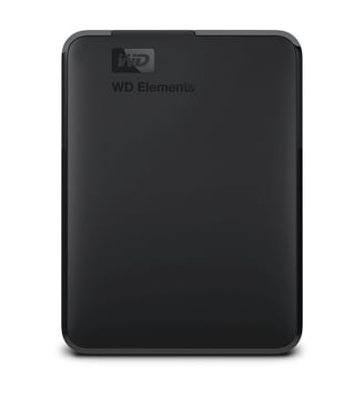 Disque dur externe 1TO - 2.5 WD ELEMENTS PORTABLE - Western Digital - Noir
