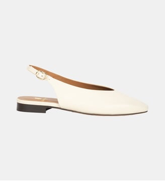 Slingbacks Plates Anouk Cuir d Agneau Bobbies