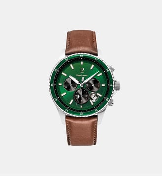 Montre Cronos Vert 227G164 - Pierre Lannier - Argenté