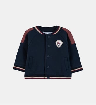 Veste -  coton teddy - Tartine Et Chocolat - Marine