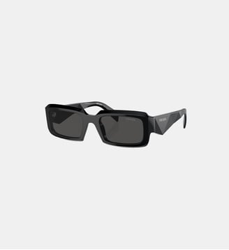 Lunettes de soleil Irrégulier PR 27ZSF - Prada - Noir