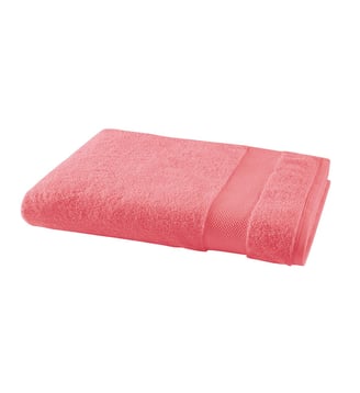 Drap De Douche Pétale - Anne de Solène - Corail