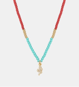Collier plaqué or CAPRI SUMMER - Nilaï - Multicolore