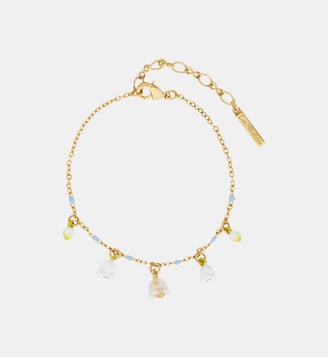 Bracelet fin brins de muguet - Les Néréides - Blanc