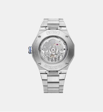 Montre automatique Riviera Bleu M0A10616 - Baume & Mercier - Argenté