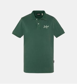 Polo avec logo rétro Schott